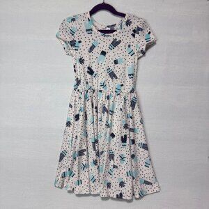 Dotdotsmile Dress Size 7 Blue Cactus Plants New with Tags